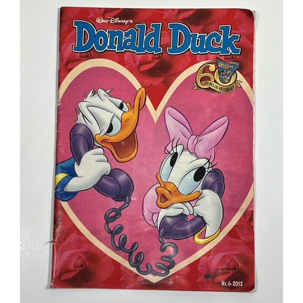 Walt Disney's Donald Duck #6 2012 - rare Dutch Disneyana - 60 Year Edition